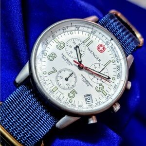 Wenger Command Chrono Smst Design 70725/536.0765 Classic Quartz Men Swiss Watch